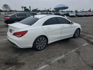 2018 Mercedes-Benz CLA 250 with VIN WDDSJ4EB3JN678002, listed as a Copart auction lot 54000525 with 116,369 mi miles and Salvage Title. Bid and sale history available at DreamBid. Image 3.