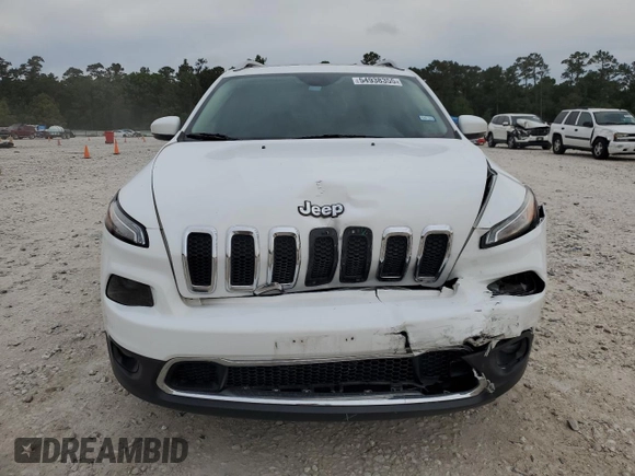 2017 Jeep Cherokee Limited with VIN 1C4PJLDB3HW540458, listed as a Copart auction lot 54938355 with 91,121 mi miles and Clean title. Bid and sale history available at DreamBid. Image 5.
