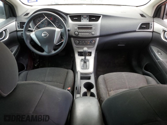 2014 Nissan Sentra S with VIN 3N1AB7AP1EL617617, listed as a Copart auction lot 53881715 with 104,587 mi miles and Clean Title. Bid and sale history available at DreamBid. Image 8.