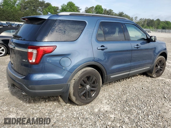 2018 Ford Explorer XLT с VIN 1FM5K8D88JGC74064, выставлен на аукционе Copart как лот 55125245 с пробегом 109 305 миль миль и На запчасти • Non repairable. История ставок и продаж доступна на DreamBid. Изображение 3.