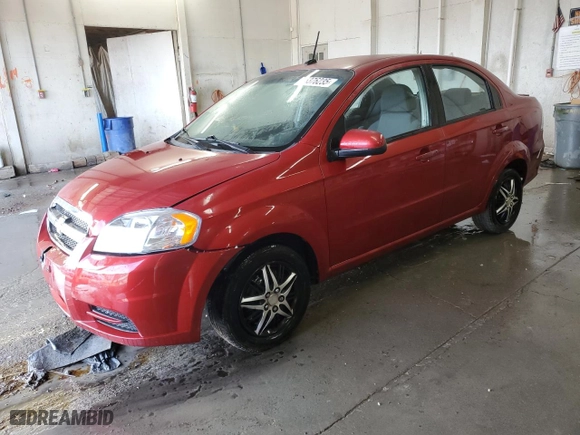 2010 Chevrolet Aveo LT w/1LT with VIN KL1TD5DE3AB123731, listed as a Copart auction lot 45376235 with 164,481 mi miles and Salvage Title. Bid and sale history available at carsss.com. Image 1.