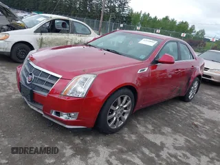 2008 Cadillac CTS AWD w/1SB with VIN 1G6DT57V380185215, listed as a IAAI auction lot 42153012 with 126,098 mi miles. Bid and sale history available at carsss.com. Image 2.
