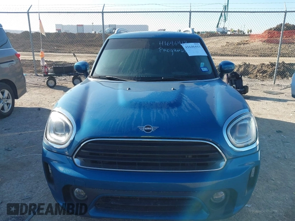 2022 MINI Countryman Oxford Edition with VIN WMZ23BR01N3N71629, listed as a IAAI auction lot 41646413 with 69,049 mi miles and . Bid and sale history available at DreamBid. Image 12.