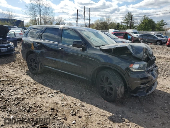 2019 Dodge Durango GT with VIN 1C4RDJDG3KC848321, listed as a Copart auction lot 53308345 with 72,533 mi miles and Salvage title. Bid and sale history available at DreamBid. Image 4.