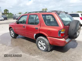 1999 Isuzu Rodeo S z VIN 4S2CK58W4X4318644, wystawiony jako IAAI lot #41693386 z przebiegiem 295 147 mil mil oraz . Historia ofert i sprzedaży dostępna na DreamBid. Obrazek 3.