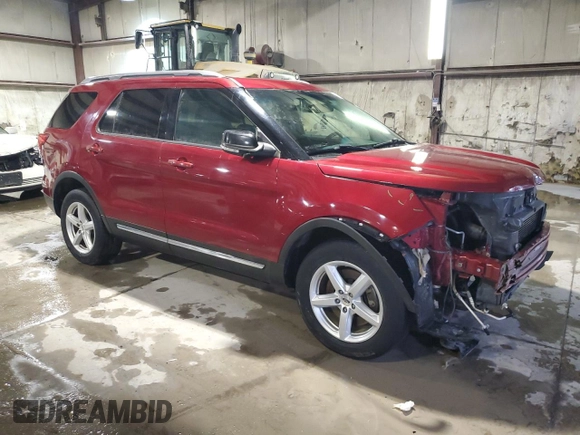 2016 Ford Explorer XLT with VIN 1FM5K8DH9GGC86183, listed as a Copart auction lot 48215405 with 88,594 mi miles and Salvage Title. Bid and sale history available at carsss.com. Image 4.