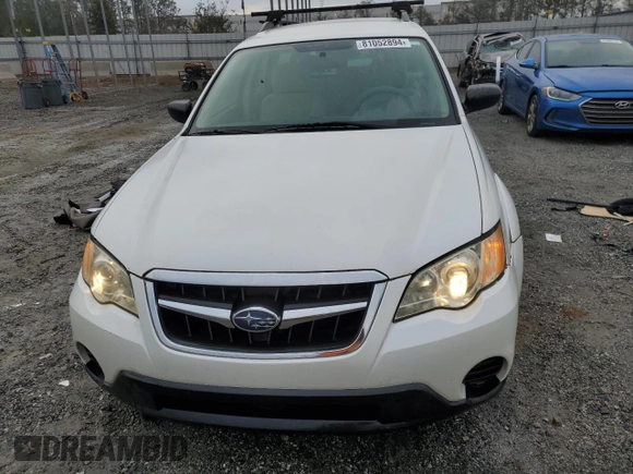 2009 Subaru Outback with VIN 4S4BP60C696328692, listed as a Copart auction lot 81052894 with 86,683 mi miles and Salvage Title. Bid and sale history available at carsss.com. Image 5.