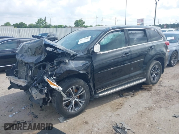 2018 Toyota Highlander LE with VIN 5TDZZRFH5JS283413, listed as a IAAI auction lot 42137612 with 127,889 mi miles and . Bid and sale history available at DreamBid. Image 2.