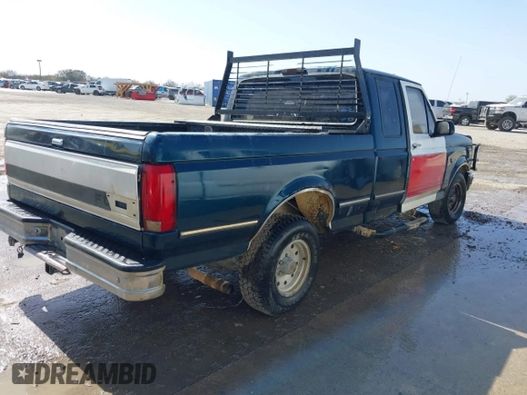 1995 Ford F-150 with VIN 1FTEX15N4SKC22219, listed as a IAAI auction lot 41704904 with 267,405 mi miles. Bid and sale history available at carsss.com. Image 4.