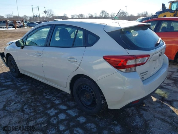 2019 Subaru Impreza with VIN 4S3GTAA64K3738786, listed as a IAAI auction lot 41410760 with 111150 miles. Bid and sale history available at carsss.com. Image 3.