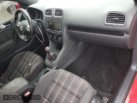2011 Volkswagen GTI w/Sunroof with VIN WVWEV7AJ8BW187012, listed as a Copart auction lot 44753605 with 179,341 mi miles and Salvage Title. Bid and sale history available at carsss.com. Image 8.
