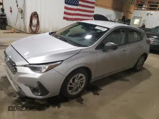 2024 Subaru Impreza with VIN JF1GUABC9R8393260, listed as a Copart auction lot 89240265 with 3,690 mi miles and Salvage Title. Bid and sale history available at carsss.com. Image 1.