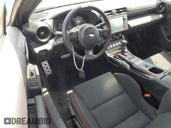 2023 Subaru BRZ Premium with VIN JF1ZDBC13P8700298, listed as a Copart auction lot 54741615 with 14,191 mi miles and Salvage Title. Bid and sale history available at carsss.com. Image 8.