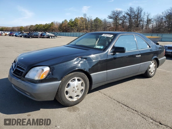 1994 Mercedes-Benz S with VIN WDBGA70E3RA184761, listed as a Copart auction lot 50040185 with Not Provided miles and Salvage Title. Bid and sale history available at DreamBid. Image 1.