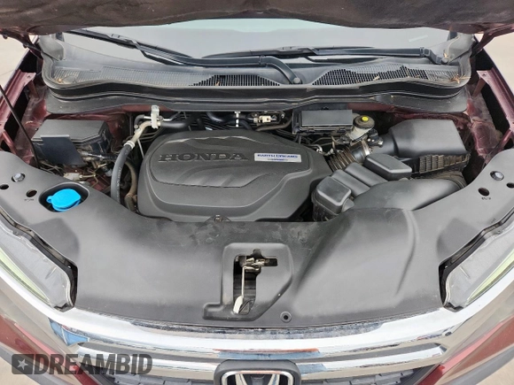 2019 Honda Ridgeline RTL-T with VIN 5FPYK2F60KB002573, listed as a Copart auction lot 63570755 with 111,388 mi miles and Salvage title. Bid and sale history available at DreamBid. Image 11.