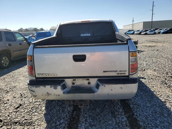 2007 Honda Ridgeline RT with VIN 2HJYK16297H533672, listed as a Copart auction lot 45492655 with 235,382 mi miles and Salvage Title. Bid and sale history available at carsss.com. Image 6.