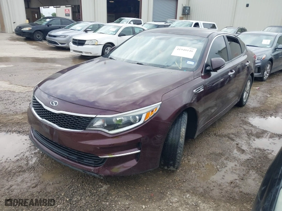 2016 Kia Optima LX with VIN 5XXGT4L3XGG027430, listed as a IAAI auction lot 41940146 with 75,456 mi miles. Bid and sale history available at carsss.com. Image 17.