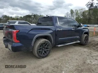 2023 Toyota Tundra 1794 Edition with VIN 5TFMA5AB7PX023918, listed as a Copart auction lot 49638235 with 58,499 mi miles and Salvage title. Bid and sale history available at DreamBid. Image 3.