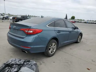 2015 Hyundai Sonata 2.4L SE with VIN 5NPE24AF8FH038856, listed as a Copart auction lot 54543965 with 206,522 mi miles and Salvage Title. Bid and sale history available at carsss.com. Image 3.