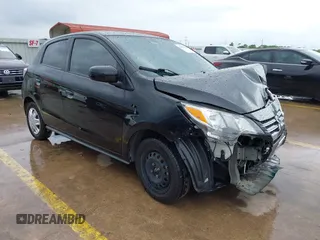 2021 Mitsubishi Mirage ES z VIN ML32AUHJ0MH012783, wystawiony jako IAAI lot #42091928 z przebiegiem 58 325 mil mil oraz . Historia ofert i sprzedaży dostępna na DreamBid. Obrazek 1.