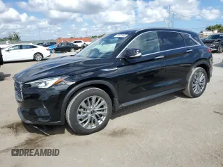 2024 Infiniti QX50 Luxe with VIN 3PCAJ5BA6RF105774, listed as a Copart auction lot 44301445 with 2,532 mi miles and Salvage Title. Bid and sale history available at DreamBid. Image 1.