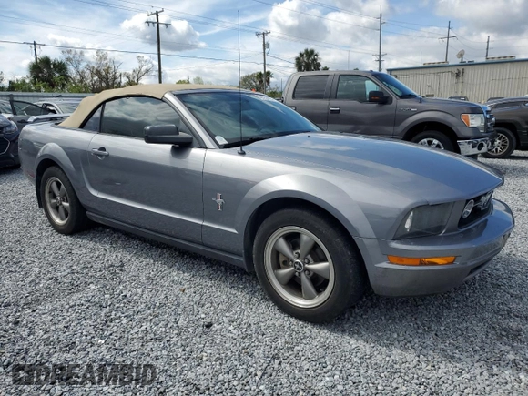 2006 Ford Mustang Standard with VIN 1ZVFT84N665265567, listed as a Copart auction lot 46153275 with 89,983 mi miles and Salvage Title. Bid and sale history available at carsss.com. Image 4.
