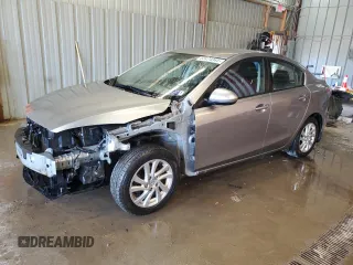 2012 Mazda 3 i Touring with VIN JM1BL1V86C1651880, listed as a Copart auction lot 53474345 with 144,823 mi miles and Salvage Title. Bid and sale history available at DreamBid. Image 1.