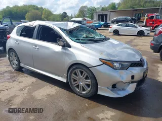 2016 Scion iM z VIN JTNKARJE1GJ518817, wystawiony jako IAAI lot #42118443 z przebiegiem 98 409 mil mil oraz . Historia ofert i sprzedaży dostępna na DreamBid. Obrazek 1.