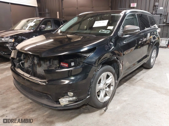 2015 Toyota Highlander Limited with VIN 5TDDKRFH1FS176008, listed as a IAAI auction lot 41917867 with 271,362 mi miles. Bid and sale history available at carsss.com. Image 19.