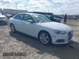 2017 Audi A4 Premium with VIN WAUANAF43HN066656, listed as a IAAI auction lot 41998950 with 87,174 mi miles. Bid and sale history available at carsss.com. Image 1.