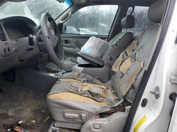 2002 Toyota Sequoia Limited with VIN 5TDZT38A02S104985, listed as a Copart auction lot 42360525 with 0 mi miles and Salvage Title. Bid and sale history available at carsss.com. Image 7.