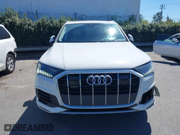 2023 Audi Q7 Premium Plus with VIN WA1LCBF72PD031042, listed as a IAAI auction lot 41825855 with 28,869 mi miles and . Bid and sale history available at DreamBid. Image 12.