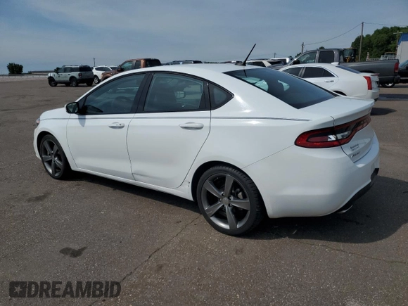 2015 Dodge Dart GT with VIN 1C3CDFEB8FD277452, listed as a Copart auction lot 61054415 with 40,714 mi miles and Salvage title. Bid and sale history available at DreamBid. Image 2.