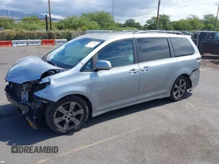 2011 Toyota Sienna SE with VIN 5TDXK3DC5BS062055, listed as a IAAI auction lot 42140951 with 141,539 mi miles and . Bid and sale history available at DreamBid. Image 18.