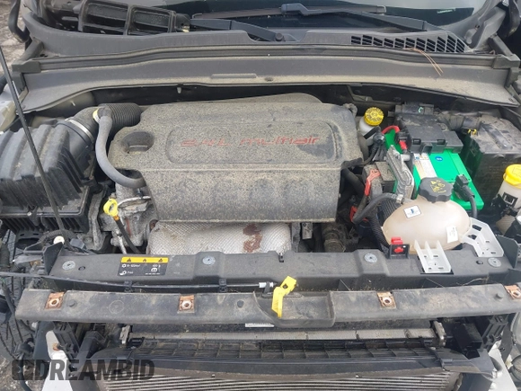 2017 Jeep Renegade Latitude with VIN ZACCJBBB2HPE49710, listed as a IAAI auction lot 42473831 with 57,114 mi miles and . Bid and sale history available at DreamBid. Image 10.