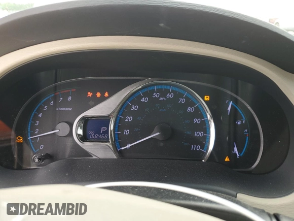 2011 Toyota Sienna XLE AAS с VIN 5TDYK3DC8BS106182, выставлен на аукционе Copart как лот 57728465 с пробегом 168 468 миль миль и Списание • Salvage title. История ставок и продаж доступна на DreamBid. Изображение 9.