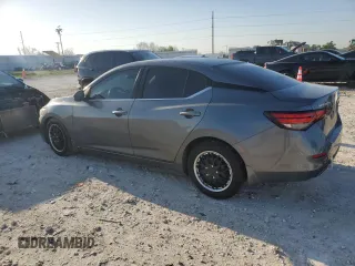 2021 Nissan Sentra S with VIN 3N1AB8BV4MY252676, listed as a Copart auction lot 51957735 with 91,864 mi miles and Salvage Title. Bid and sale history available at DreamBid. Image 2.