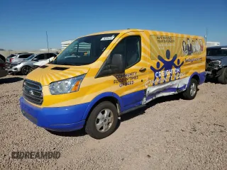 2018 Ford Transit Passenger XL with VIN 1FBZX2YM8JKB06129, listed as a Copart auction lot 76334434 with 41,550 mi miles and Salvage Title. Bid and sale history available at carsss.com. Image 1.