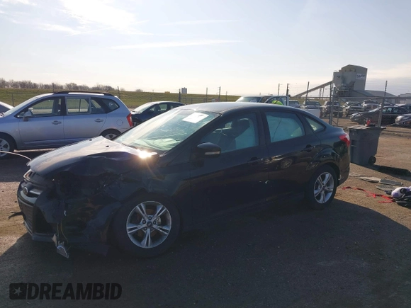 2013 Ford Focus SE with VIN 1FADP3F28DL260843, listed as a IAAI auction lot 41889090 with 131,636 mi miles. Bid and sale history available at carsss.com. Image 18.