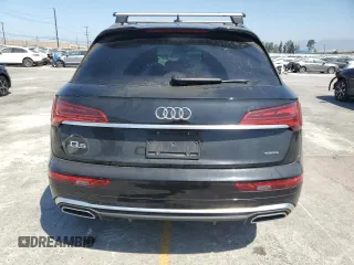 2023 Audi Q5 S line Premium with VIN WA1GAAFY9P2155489, listed as a Copart auction lot 58023625 with 18,513 mi miles and Salvage title. Bid and sale history available at DreamBid. Image 6.