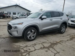 2021 Hyundai Santa Fe SE with VIN 5NMS1DAJ1MH357634, listed as a Copart auction lot 53699525 with 51,833 mi miles and Salvage title. Bid and sale history available at DreamBid. Image 1.