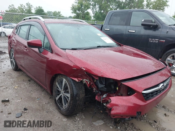 2023 Subaru Impreza Premium with VIN 4S3GTAV68P3701225, listed as a IAAI auction lot 42447232 with 42,983 mi miles and . Bid and sale history available at DreamBid. Image 6.