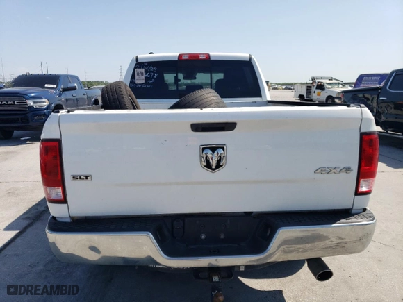 2019 Ram 1500 Classic SLT with VIN 1C6RR7TT9KS576678, listed as a Copart auction lot 53381545 with 105,671 mi miles and Clean Title. Bid and sale history available at carsss.com. Image 6.