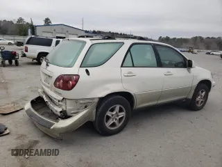 2000 Lexus RX 300 z VIN JT6GF10U3Y0062761, wystawiony jako Copart lot #44602235 z przebiegiem 234 749 mil mil oraz Szkoda całkowita • Salvage title. Historia ofert i sprzedaży dostępna na DreamBid. Obrazek 3.