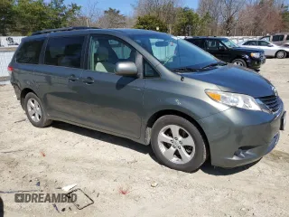 2012 Toyota Sienna LE AAS with VIN 5TDKK3DC0CS274812, listed as a Copart auction lot 49767715 with 124,699 mi miles and Salvage Title. Bid and sale history available at carsss.com. Image 4.