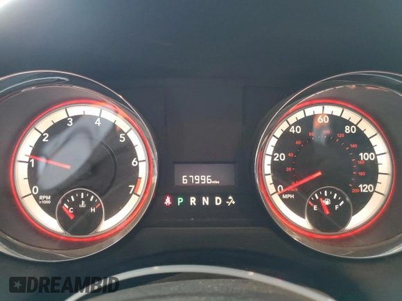 2015 Dodge Grand Caravan SXT with VIN 2C4RDGCG5FR632388, listed as a Copart auction lot 54719625 with 67,996 mi miles and Salvage Title. Bid and sale history available at DreamBid. Image 9.
