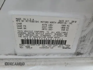 2011 Mitsubishi Galant ES z VIN 4A32B3FF3BE014445, wystawiony jako Copart lot #54678315 z przebiegiem 83 535 mil mil oraz Szkoda całkowita • Salvage title. Historia ofert i sprzedaży dostępna na DreamBid. Obrazek 13.