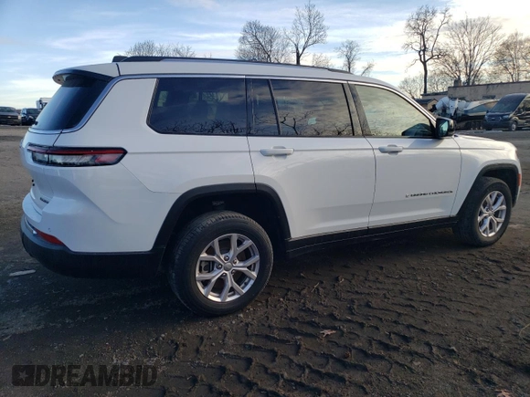 2022 Jeep Grand Cherokee Limited z VIN 1C4RJJBG7N8630529, wystawiony jako Copart lot #51132635 z przebiegiem 34 301 mil mil oraz Szkoda całkowita • Salvage title. Historia ofert i sprzedaży dostępna na DreamBid. Obrazek 3.