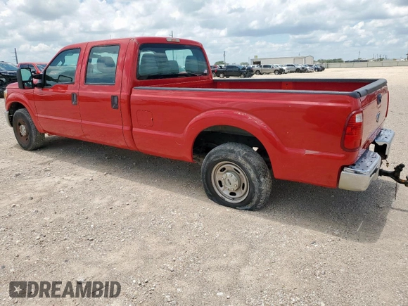 2015 Ford F-250 XL with VIN 1FT7W2A61FEB40663, listed as a Copart auction lot 62649285 with 54,234 mi miles and Clean title. Bid and sale history available at DreamBid. Image 2.