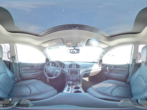 2017 Buick Enclave Leather with VIN 5GAKRBKD6HJ101173, listed as a Copart auction lot 45197185 with 107,876 mi miles and Salvage Title. Bid and sale history available at carsss.com. Image 15.